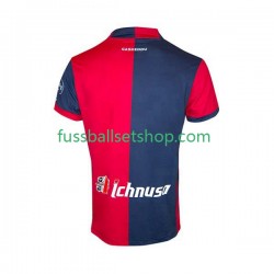 Günstige Fußball Trikotsatz Cagliari Herren Heimtrikot 2023-2024 Kurzarm