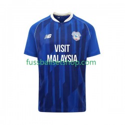 Günstige Fußball Trikotsatz Cardiff City Herren Heimtrikot 2023-2024 Kurzarm
