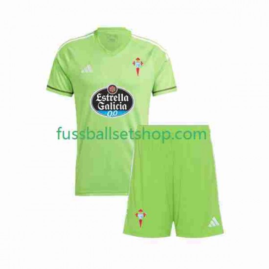 Günstige Fußball Trikotsatz Celta de Vigo Torwart Kinder Heimtrikot 2023-2024 Kurzarm