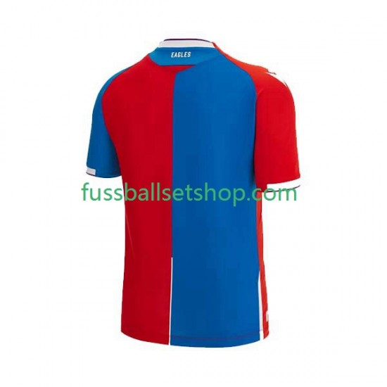 Günstige Fußball Trikotsatz Crystal Palace Herren Heimtrikot 2023-2024 Kurzarm