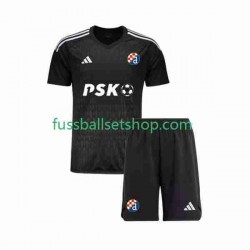 Günstige Fußball Trikotsatz Dinamo Zagreb Torwart Kinder Auswärtstrikot 2023-2024 Kurzarm