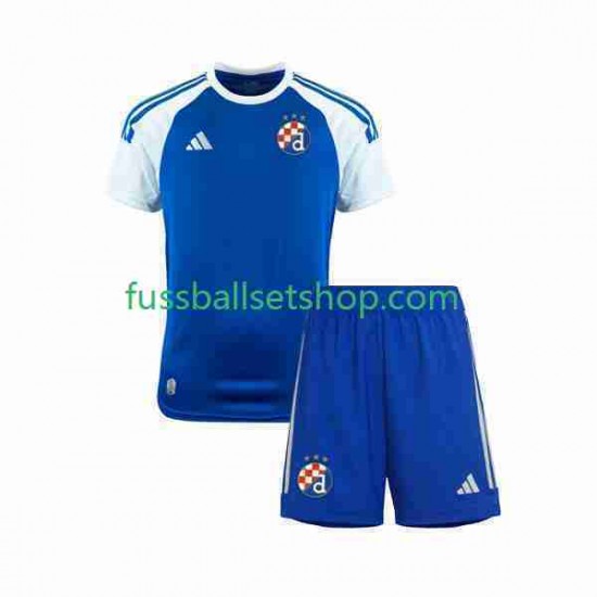 Günstige Fußball Trikotsatz Dinamo Zagreb Kinder Heimtrikot 2023-2024 Kurzarm