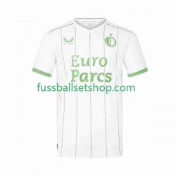 Günstige Fußball Trikotsatz Feyenoord Rotterdam Herren Ausweichtrikot 2023-2024 Kurzarm