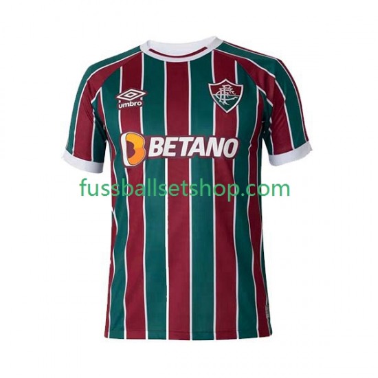 Günstige Fußball Trikotsatz Fluminense Herren Heimtrikot 2023-2024 Kurzarm