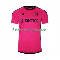 Günstige Fußball Trikotsatz Fulham Herren Auswärtstrikot 2023-2024 Kurzarm Günstige Fußball Trikotsatz Fulham Herren Auswärtstrikot 2023-2024 Kurzarm