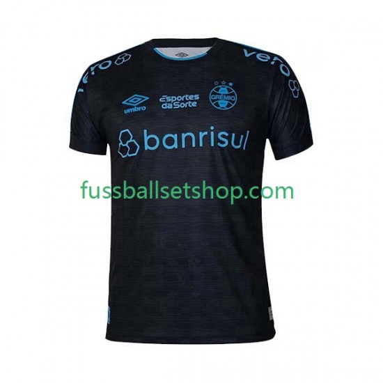 Günstige Fußball Trikotsatz Gremio Herren Ausweichtrikot 2023-2024 Kurzarm