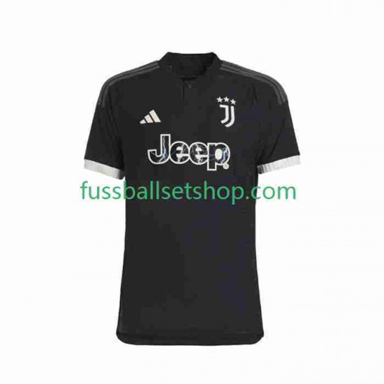 Günstige Fußball Trikotsatz Juventus Turin Herren Ausweichtrikot 2023-2024 Kurzarm