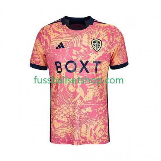 Günstige Fußball Trikotsatz Leeds United Herren Ausweichtrikot 2023-2024 Kurzarm