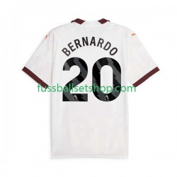 Günstige Fußball Trikotsatz Manchester City Bernardo Silva 20 Herren Auswärtstrikot 2023-2024 Kurzarm