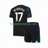 Günstige Fußball Trikotsatz Manchester City Kevin De Bruyne 17 Kinder Ausweichtrikot 2023-2024 Kurzarm