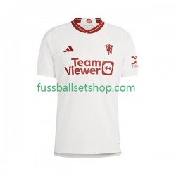 Günstige Fußball Trikotsatz Manchester United Herren Ausweichtrikot 2023-2024 Kurzarm