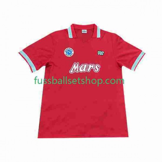 Günstige Fußball Trikotsatz SSC Neapel 1988 1989 Retro Herren Ausweichtrikot Kurzarm
