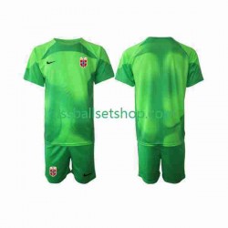 Günstige Fußball Trikotsatz Norwegen Torwart Kinder Heimtrikot 2022 Kurzarm