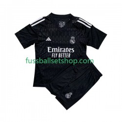 Günstige Fußball Trikotsatz Real Madrid Torwart Kinder Auswärtstrikot 2023-2024 Kurzarm