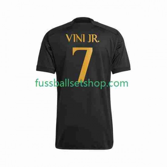 Günstige Fußball Trikotsatz Real Madrid Vini Jr 7 Herren Ausweichtrikot 2023-2024 Kurzarm