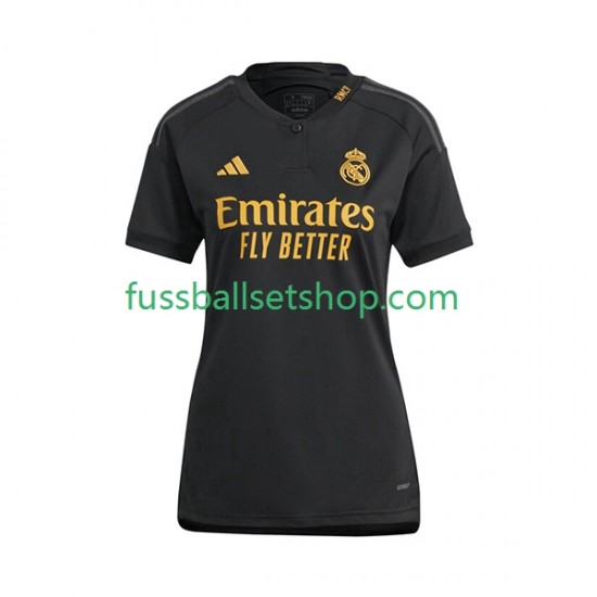 Günstige Fußball Trikotsatz Real Madrid Frauen Ausweichtrikot 2023-2024 Kurzarm