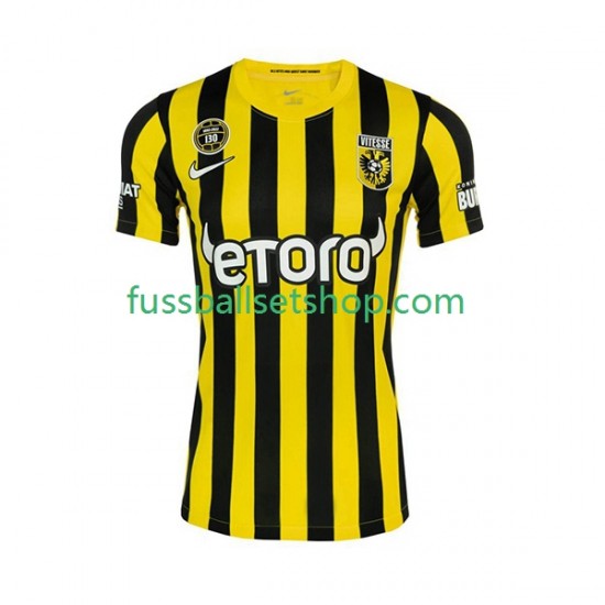 Günstige Fußball Trikotsatz SBV Vitesse Herren Heimtrikot 2022-2023 Kurzarm