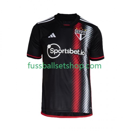 Günstige Fußball Trikotsatz Sao Paulo Herren Ausweichtrikot 2023-2024 Kurzarm