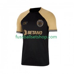 Günstige Fußball Trikotsatz Sporting CP Herren Ausweichtrikot 2023-2024 Kurzarm
