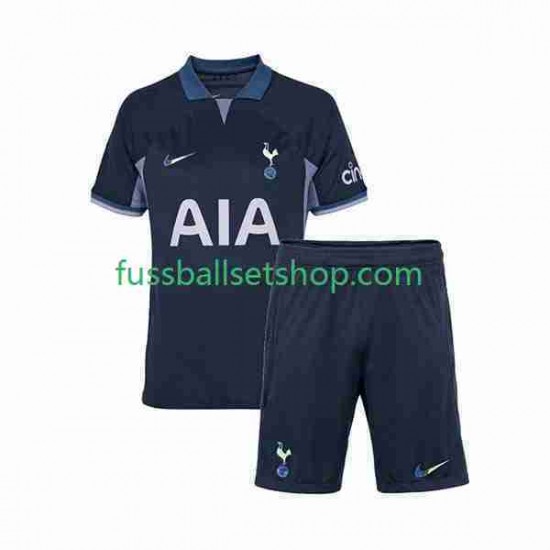 Günstige Fußball Trikotsatz Tottenham Hotspur Kinder Auswärtstrikot 2023-2024 Kurzarm