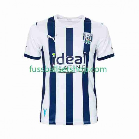 Günstige Fußball Trikotsatz West Bromwich Albion Herren Heimtrikot 2023-2024 Kurzarm