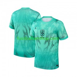 Günstige Fußball Trikotsatz Brasilien Torwart Herren Ausweichtrikot World Cup 2026 Kurzarm