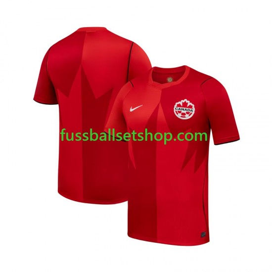 Günstige Fußball Trikotsatz Kanada Herren Heimtrikot World Cup 2026 Kurzarm
