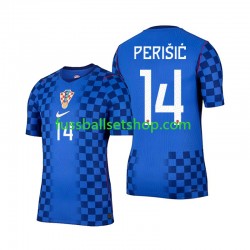 Günstige Fußball Trikotsatz Kroatien Ivan Perisic 14 Herren Auswärtstrikot World Cup 2026 Kurzarm