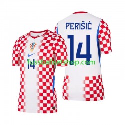 Günstige Fußball Trikotsatz Kroatien Ivan Perisic 14 Herren Heimtrikot World Cup 2026 Kurzarm