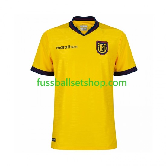 Günstige Fußball Trikotsatz Ecuador Herren Heimtrikot World Cup 2026 Kurzarm