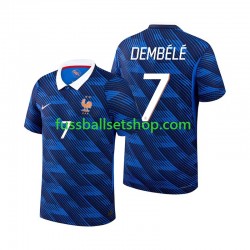 Günstige Fußball Trikotsatz Frankreich Ousmane Dembele 7 Herren Heimtrikot World Cup 2026 Kurzarm