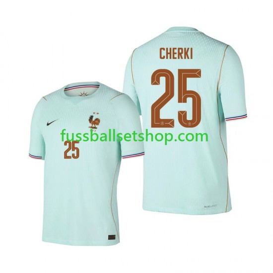 Günstige Fußball Trikotsatz Frankreich Rayan Cherki 25 Herren Auswärtstrikot World Cup 2026 Kurzarm