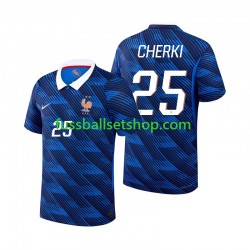 Günstige Fußball Trikotsatz Frankreich Rayan Cherki 25 Herren Heimtrikot World Cup 2026 Kurzarm