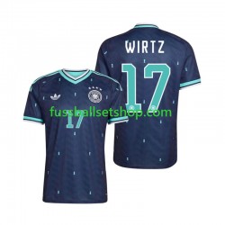 Günstige Fußball Trikotsatz Deutschland Florian Wirtz 17 Herren Auswärtstrikot World Cup 2026 Kurzarm
