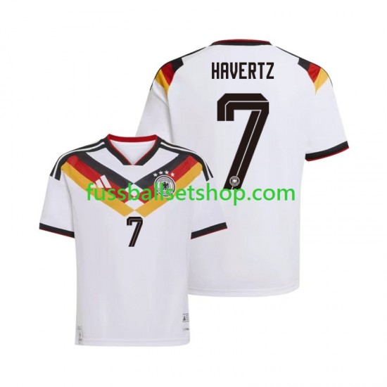 Günstige Fußball Trikotsatz Deutschland Kai Havertz 7 Herren Heimtrikot World Cup 2026 Kurzarm