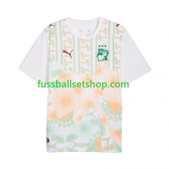 Günstige Fußball Trikotsatz Elfenbeinküste Herren Auswärtstrikot World Cup 2026 Kurzarm