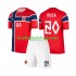 Günstige Fußball Trikotsatz Norwegen Antonio Nusa 20 Kinder Heimtrikot World Cup 2026 Kurzarm