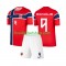 Günstige Fußball Trikotsatz Norwegen Erling Haaland 9 Kinder Heimtrikot World Cup 2026 Kurzarm