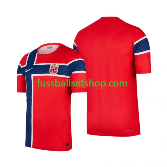 Günstige Fußball Trikotsatz Norwegen Herren Heimtrikot World Cup 2026 Kurzarm