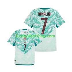 Günstige Fußball Trikotsatz Portugal Cristiano Ronaldo 7 Herren Auswärtstrikot 2026 2027 Kurzarm