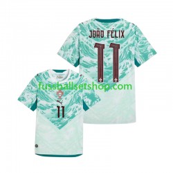 Günstige Fußball Trikotsatz Portugal Joao Felix 11 Herren Auswärtstrikot World Cup 2026 Kurzarm