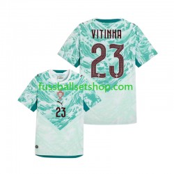 Günstige Fußball Trikotsatz Portugal Vitinha 23 Herren Auswärtstrikot World Cup 2026 Kurzarm