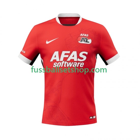 Günstige Fußball Trikotsatz AZ Alkmaar Herren Heimtrikot 2025-2026 Kurzarm