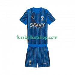 Günstige Fußball Trikotsatz Al Hilal CWC Kinder Heimtrikot 2025-2026 Kurzarm