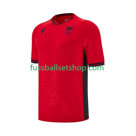 Günstige Fußball Trikotsatz Albanien Herren Heimtrikot 2025-2026 Kurzarm