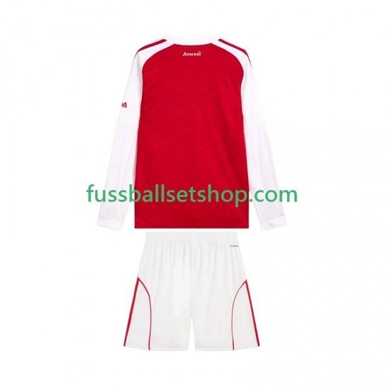 Günstige Fußball Trikotsatz Arsenal Kinder Heimtrikot 2025-2026 Langarm