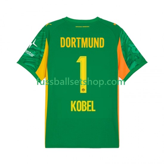 Günstige Fußball Trikotsatz Borussia Dortmund Gregor Kobel 1 Torwart Herren Heimtrikot 2025-2026 Kurzarm