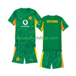 Günstige Fußball Trikotsatz Borussia Dortmund Torwart Kinder Heimtrikot 2025-2026 Kurzarm
