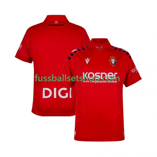 Günstige Fußball Trikotsatz CA Osasuna Herren Heimtrikot 2025-2026 Kurzarm