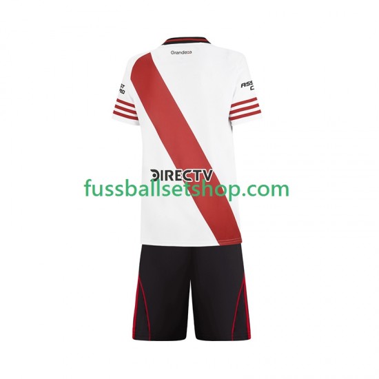 Günstige Fußball Trikotsatz River Plate Kinder Heimtrikot 2025-2026 Kurzarm